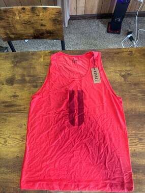 Nobull Men's Tencel Tank 2 in Crimson